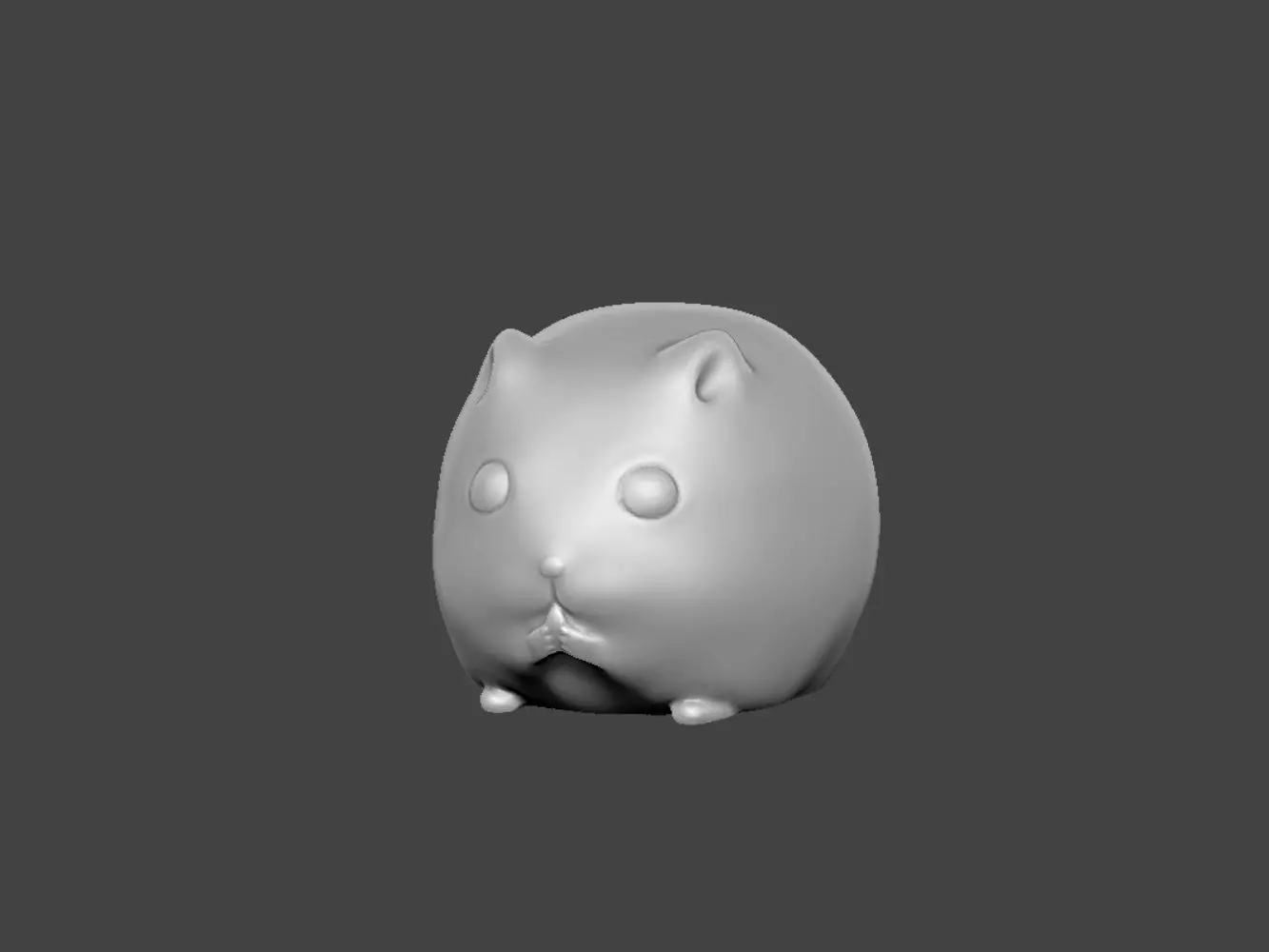 Hamster 3D print model_0
