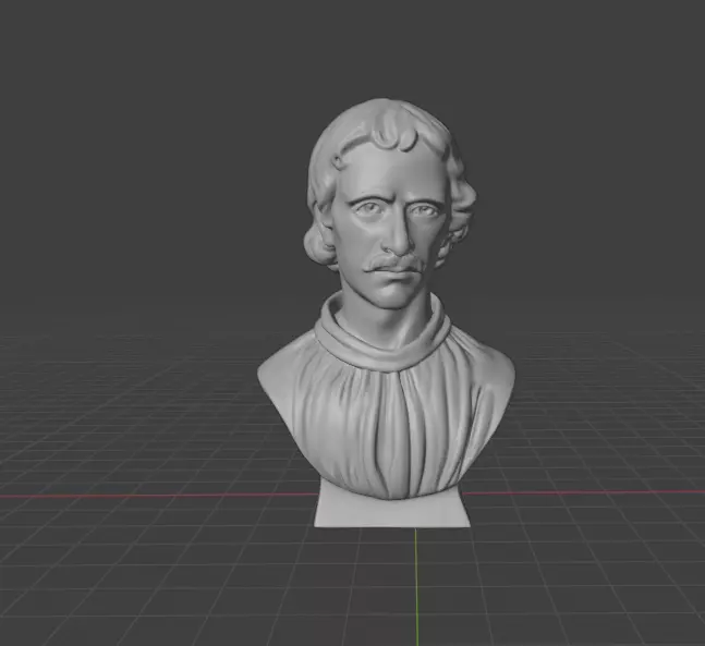 Giordano Bruno 3D print model_23
