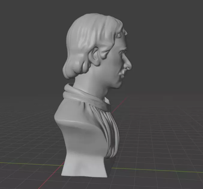 Giordano Bruno 3D print model_7