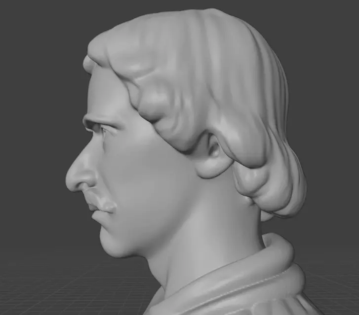 Giordano Bruno 3D print model_22
