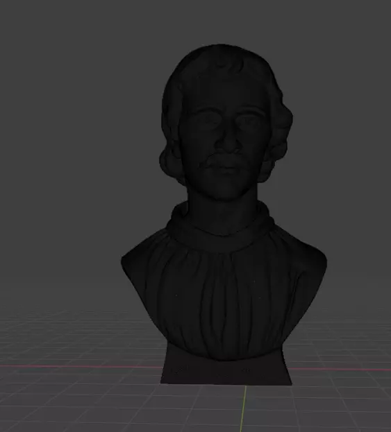 Giordano Bruno 3D print model_21