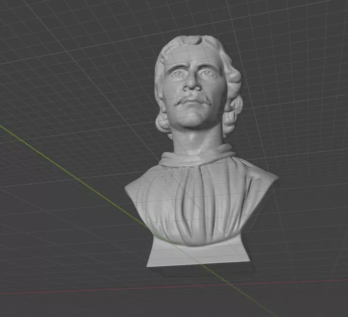 Giordano Bruno 3D print model_13