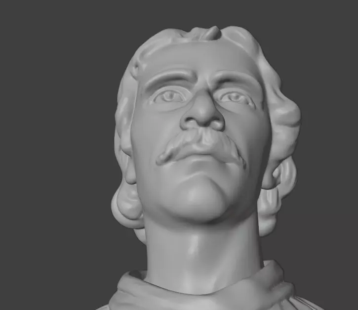 Giordano Bruno 3D print model_19