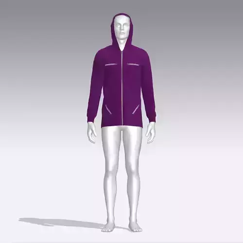 Hoodie mannequin wearing