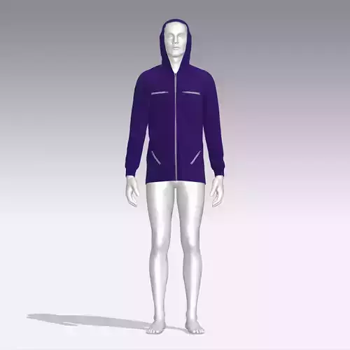 Hoodie mannequin wearing