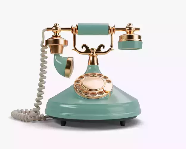 Vintage Art Deco Telephone
