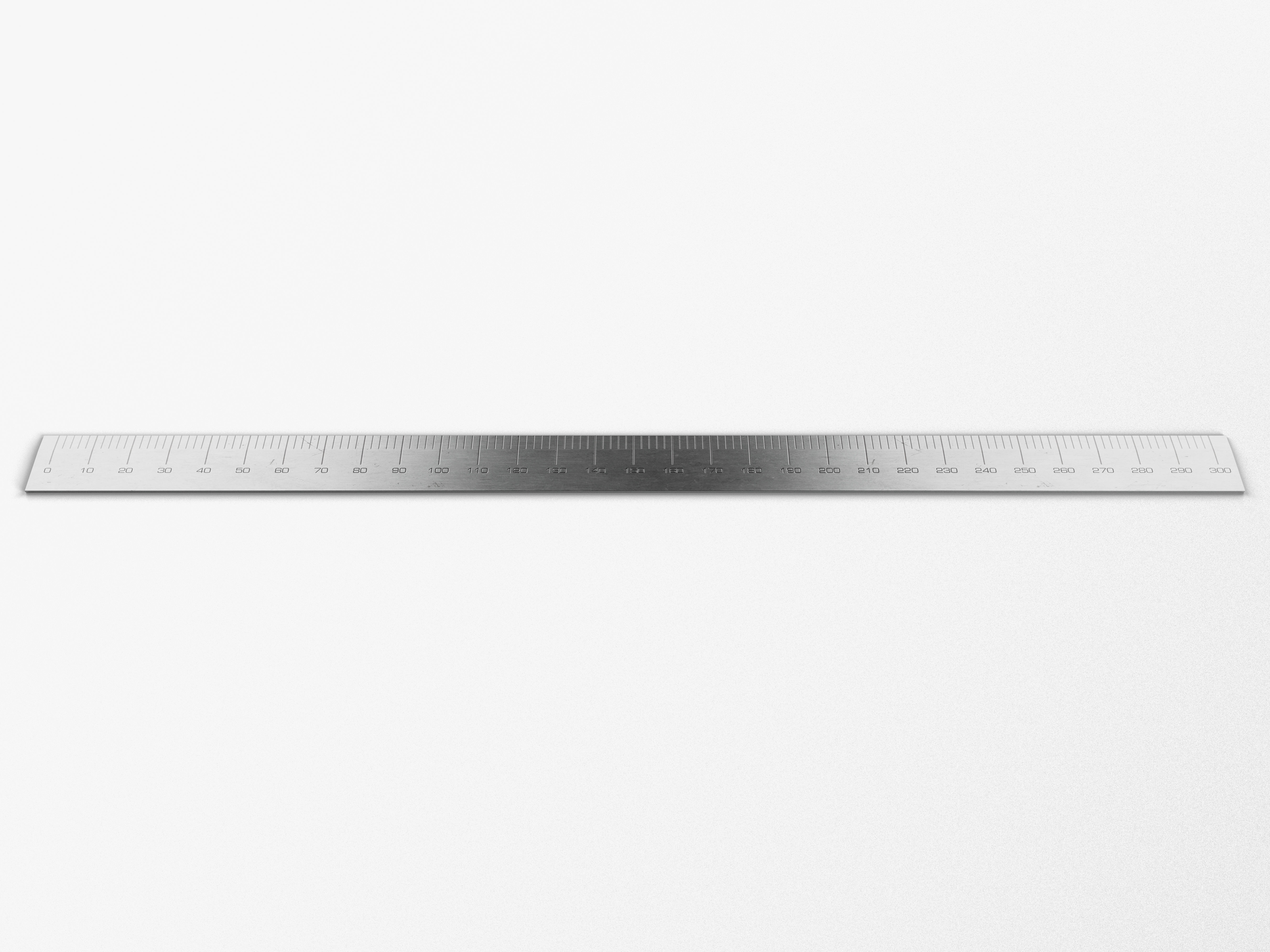 Steel Ruler 3D model_2