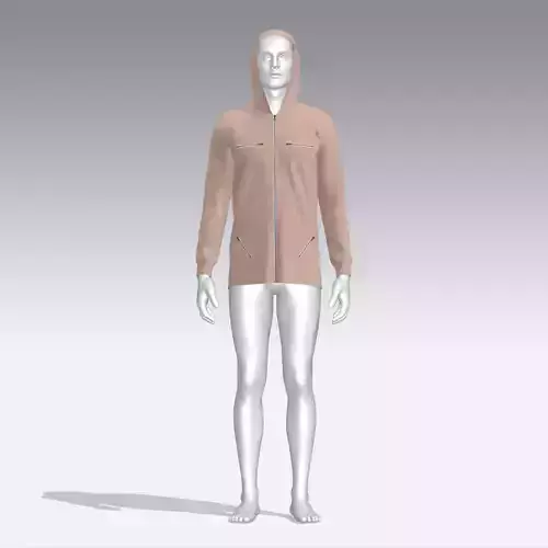 Hoodie mannequin wearing