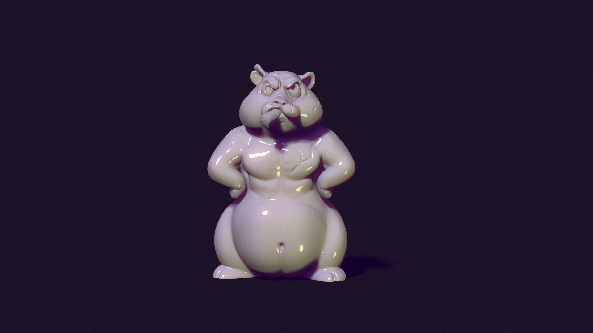 ANGRY HAMSTER 3D print model_7