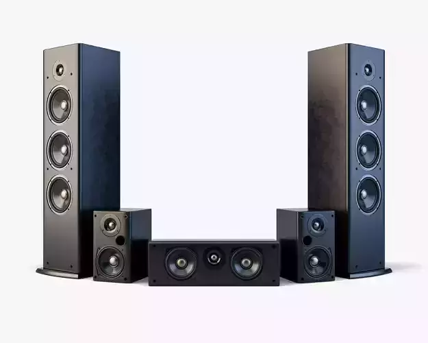 Speaker System  3D model