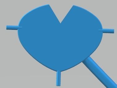 YD262 robot with light 3D print model_5