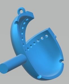 YD262 robot with light 3D print model_6