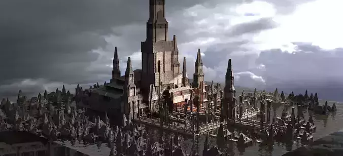 Lizard King Full city Kit bash 1