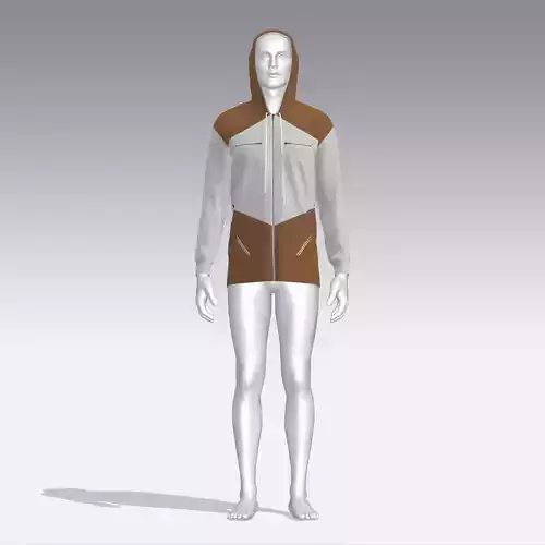Hoodie mannequin wearing