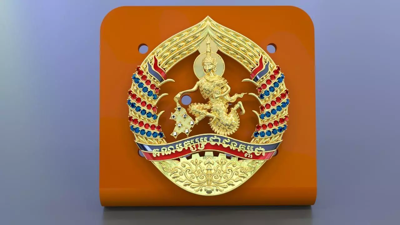 pendant Cambodia 3D print model