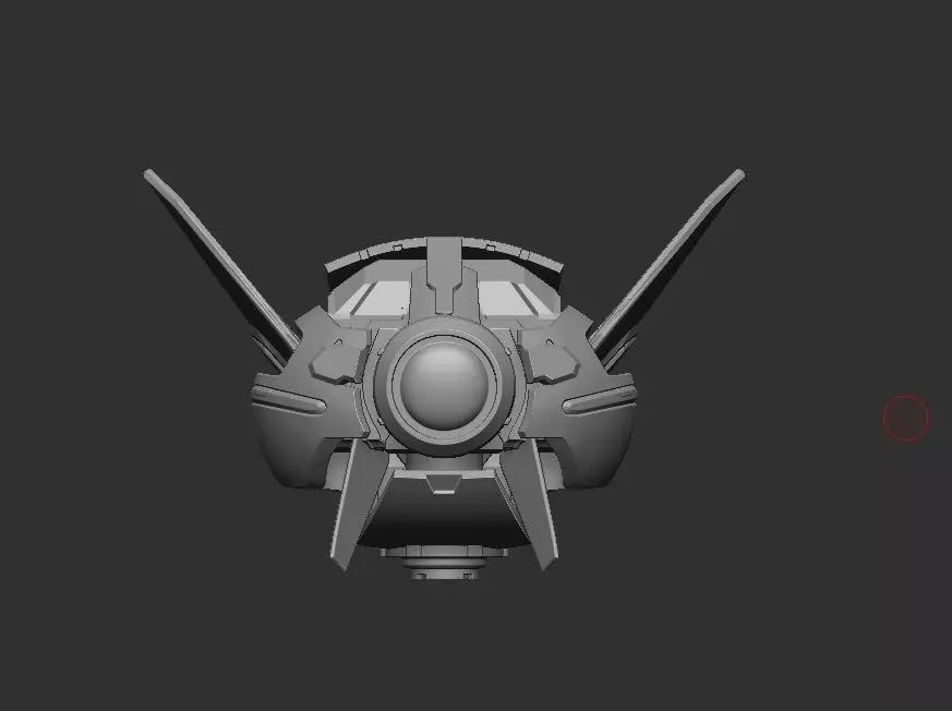 Scifi robot drones spaceship - 3dprint for six inch scale 3D print model_0