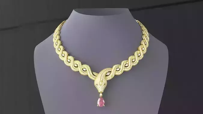 Necklace Snack 3D print model