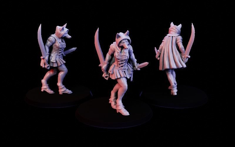 Anmal Party 3D print model_6