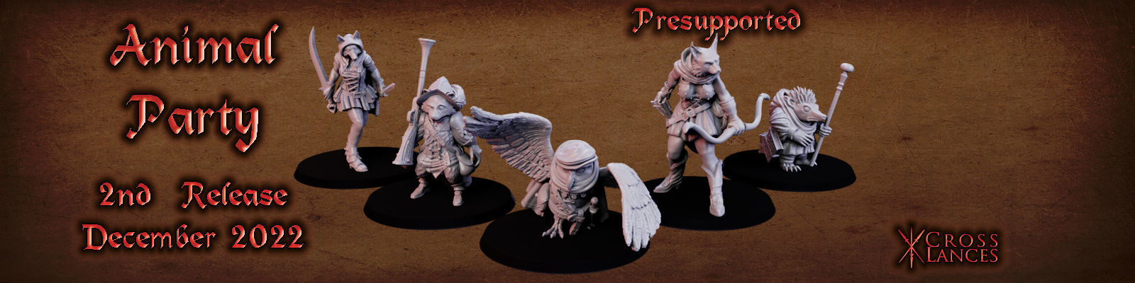 Anmal Party 3D print model_1