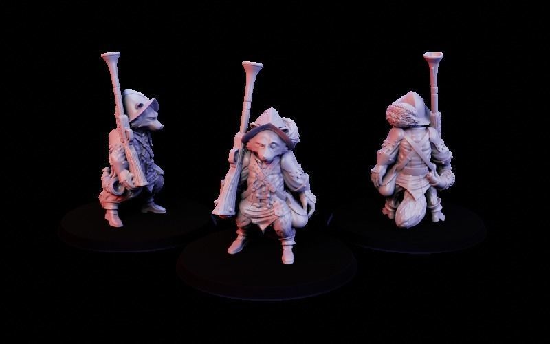 Anmal Party 3D print model_2