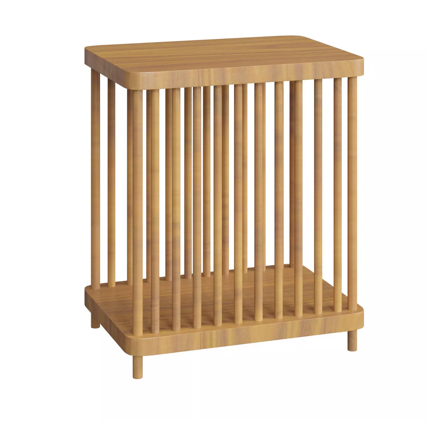 Hyubsch Interior Side table with struts 3D model_0