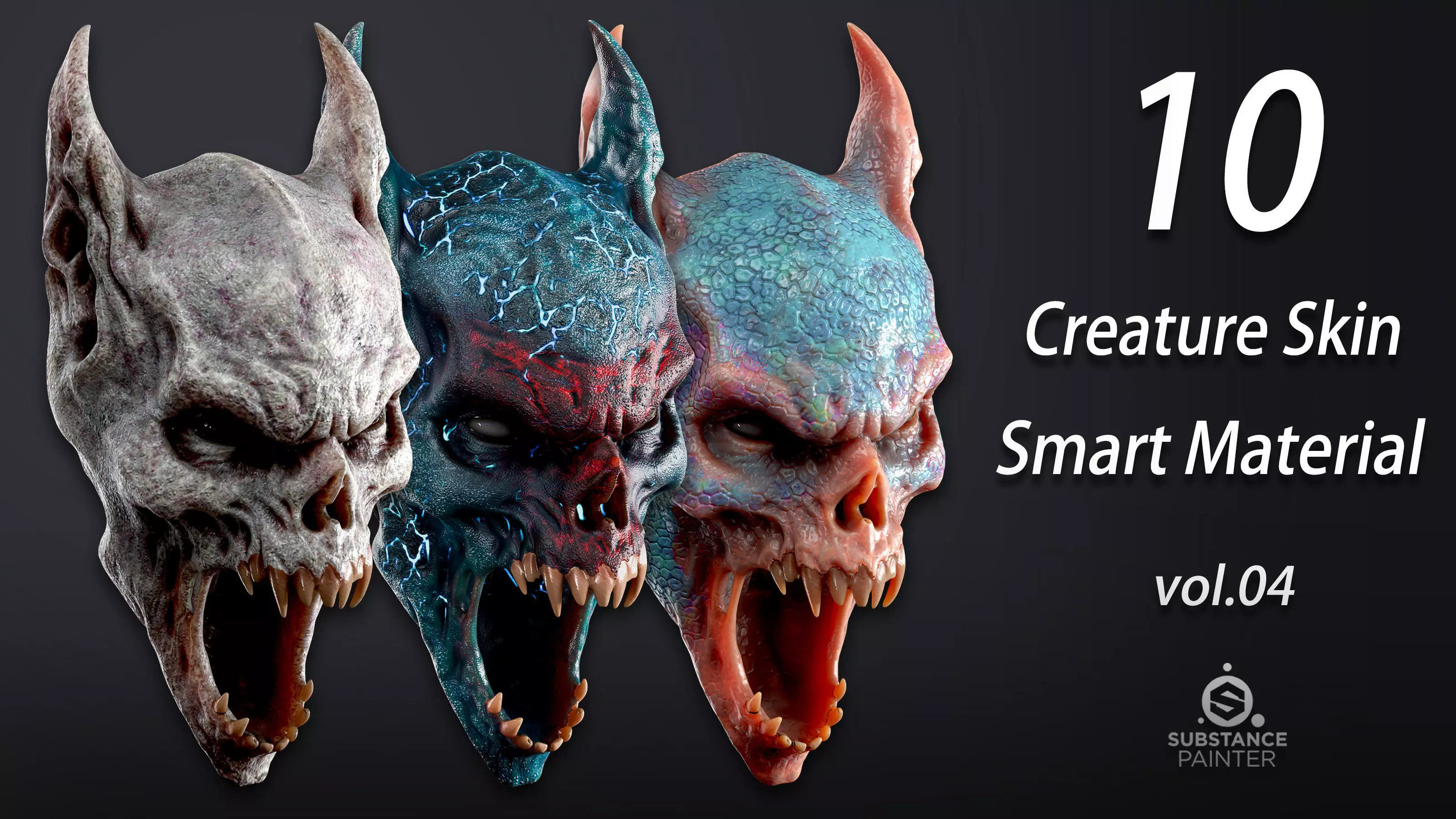 10 Creature skin smart material  VOL04 Texture_0