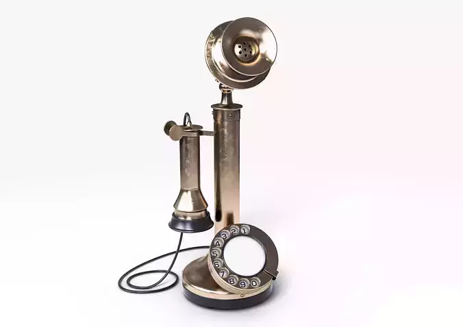 Vintage Candlestick Bell Telephone