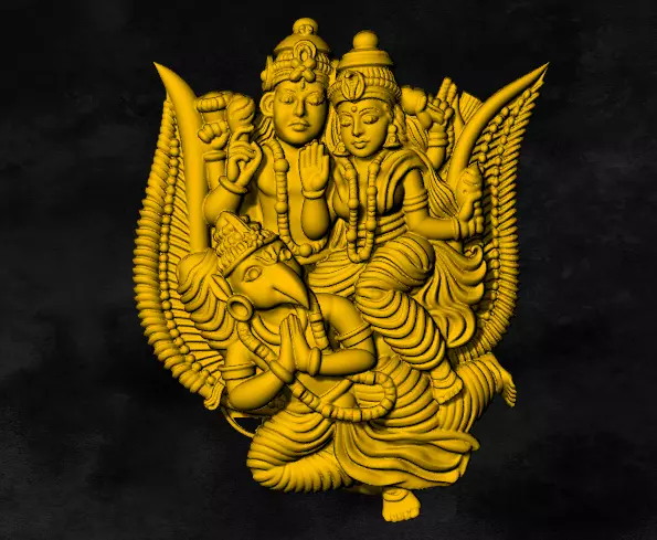 garutmanta locket 3D print model_0