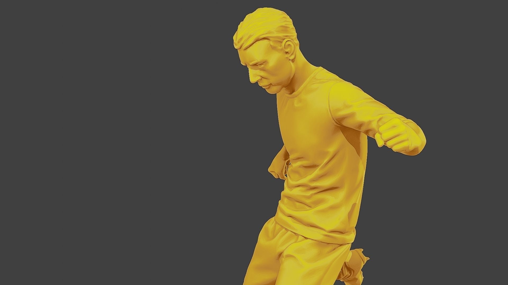 Soccer Player SP 001 3D print model_18