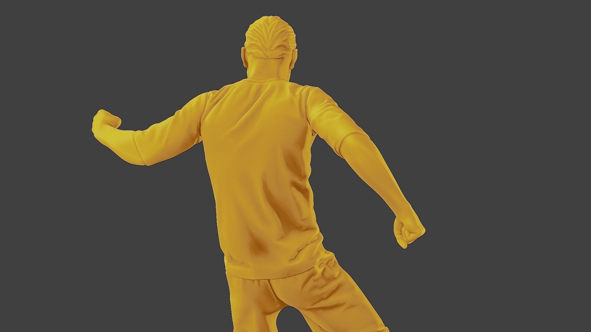 Soccer Player SP 001 3D print model_21