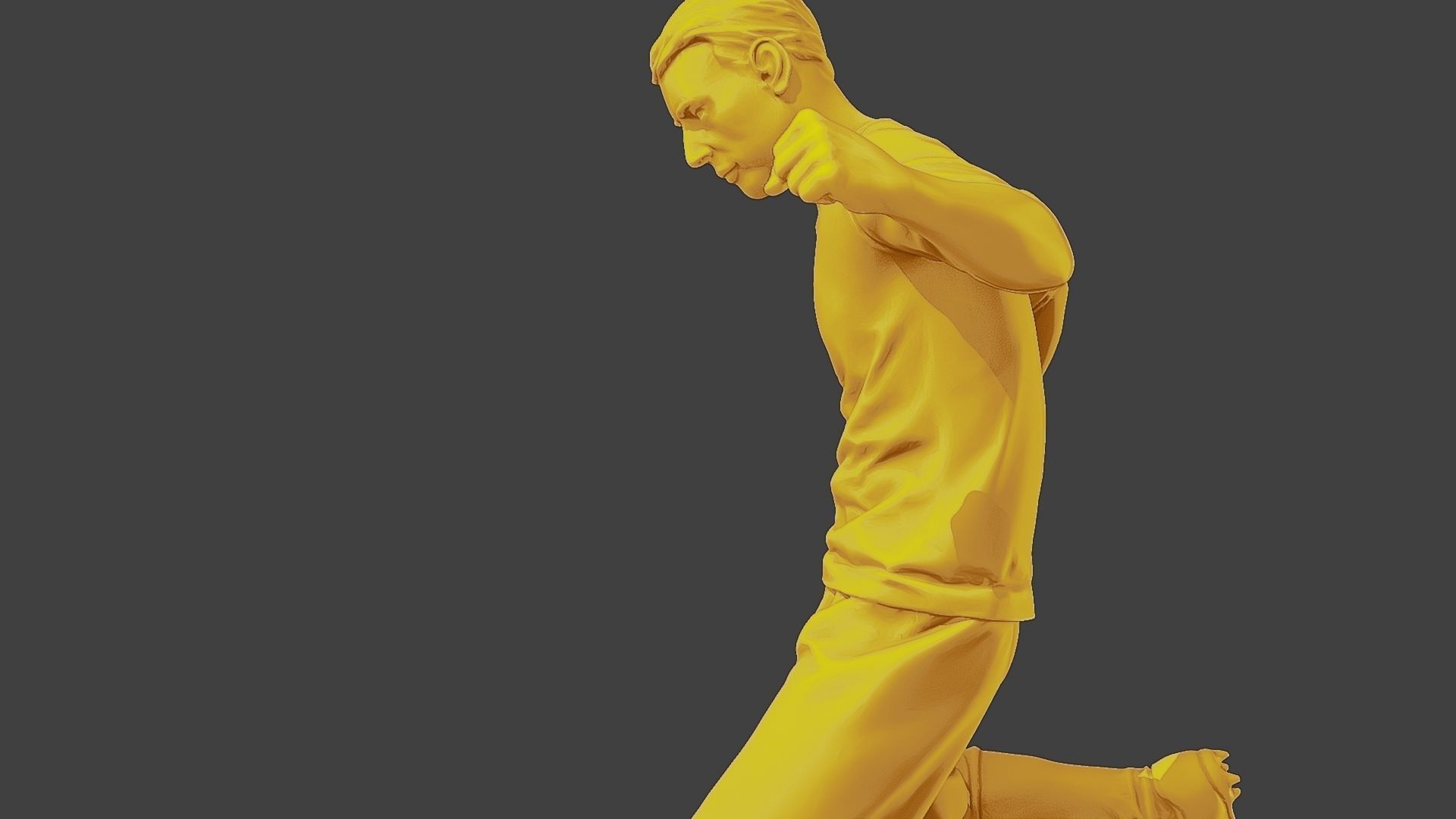 Soccer Player SP 001 3D print model_17