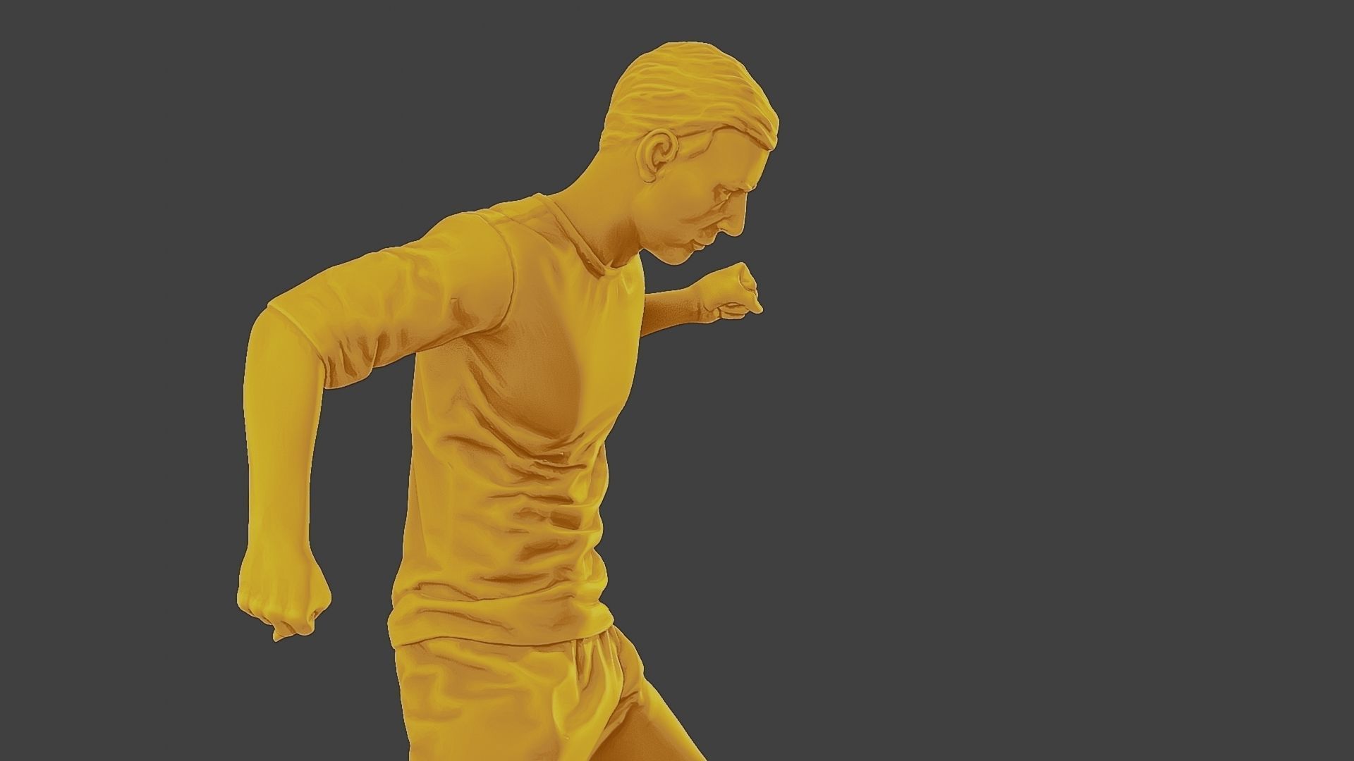Soccer Player SP 001 3D print model_20