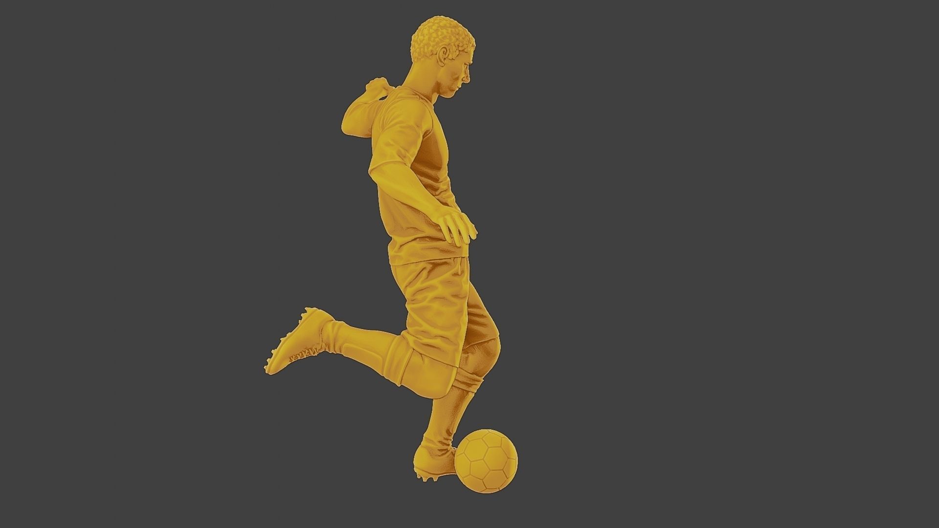 Soccer Player SP 002 3D print model_31