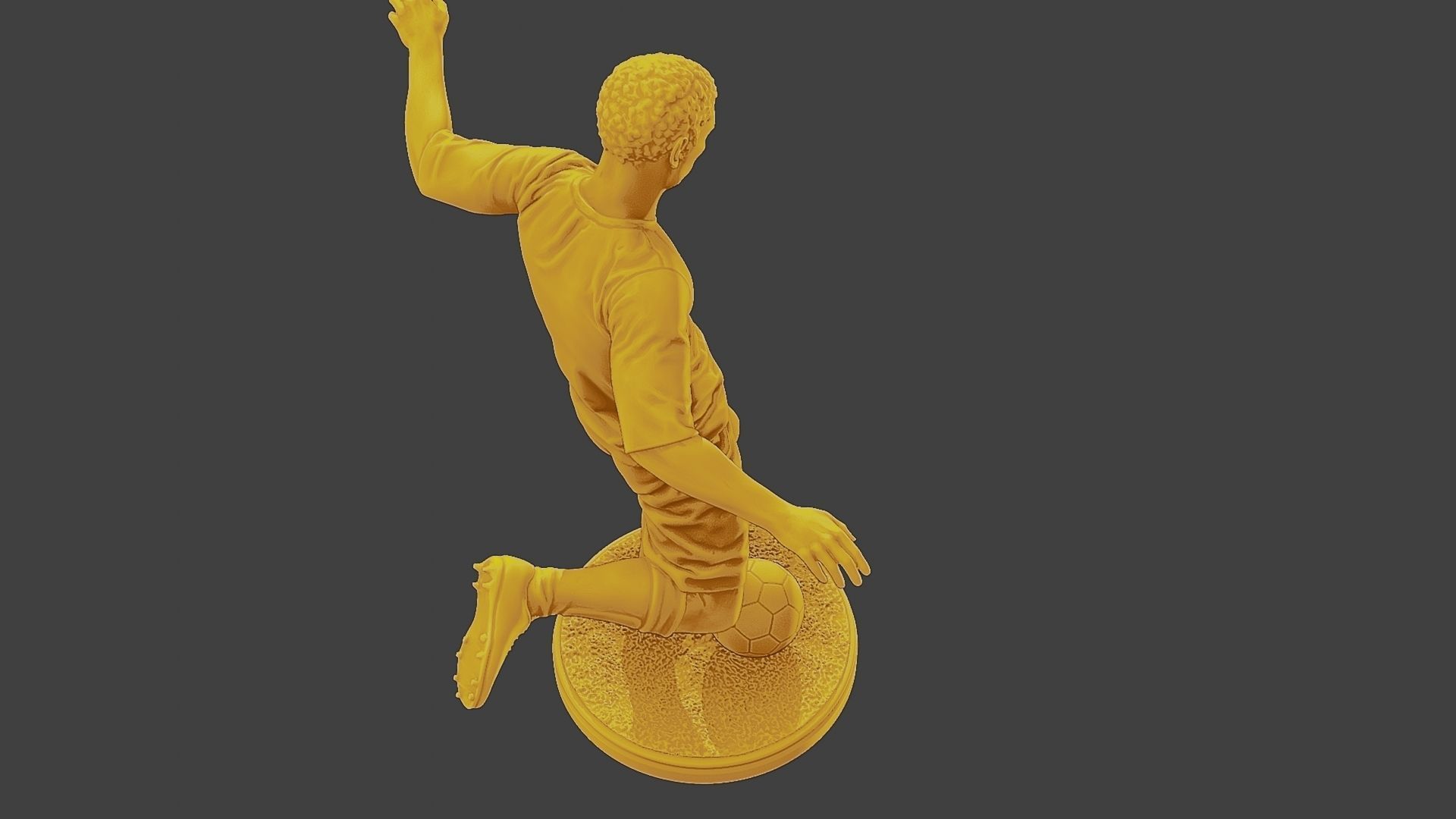 Soccer Player SP 002 3D print model_22