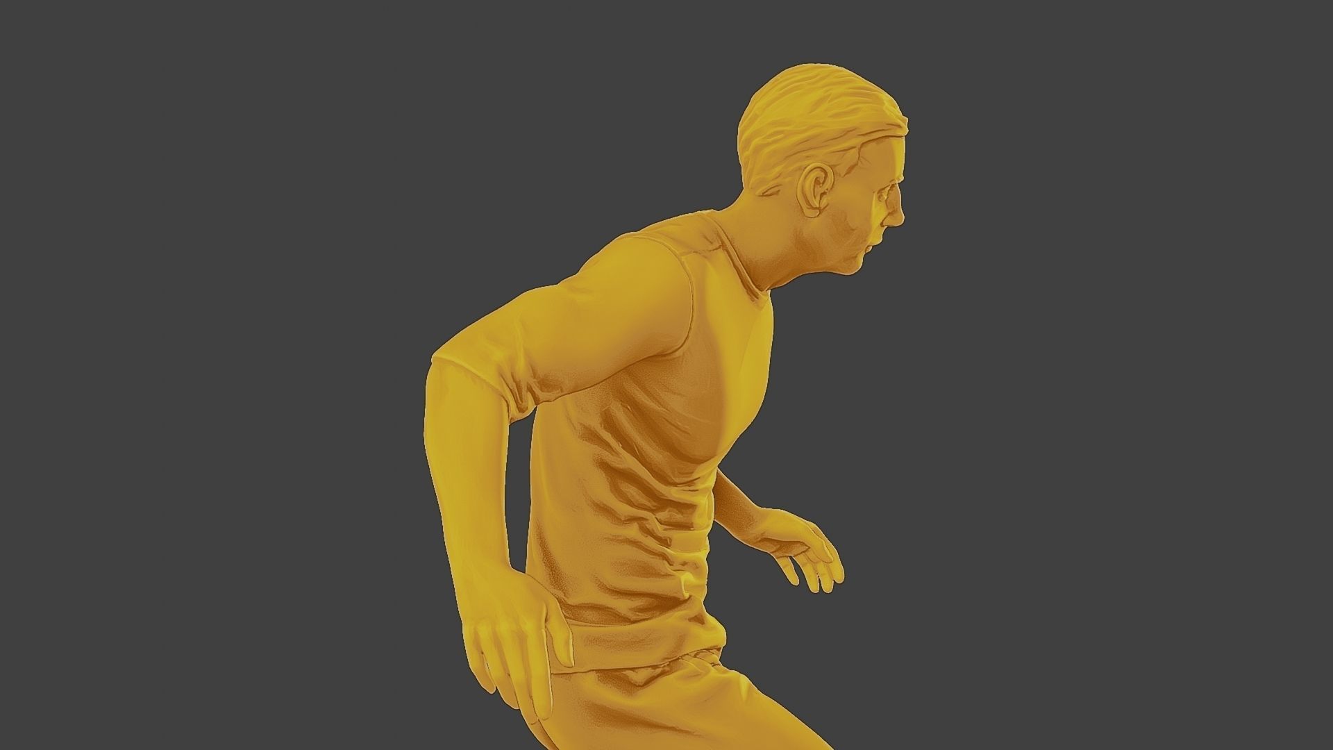 Soccer Player SP 003 3D print model_20