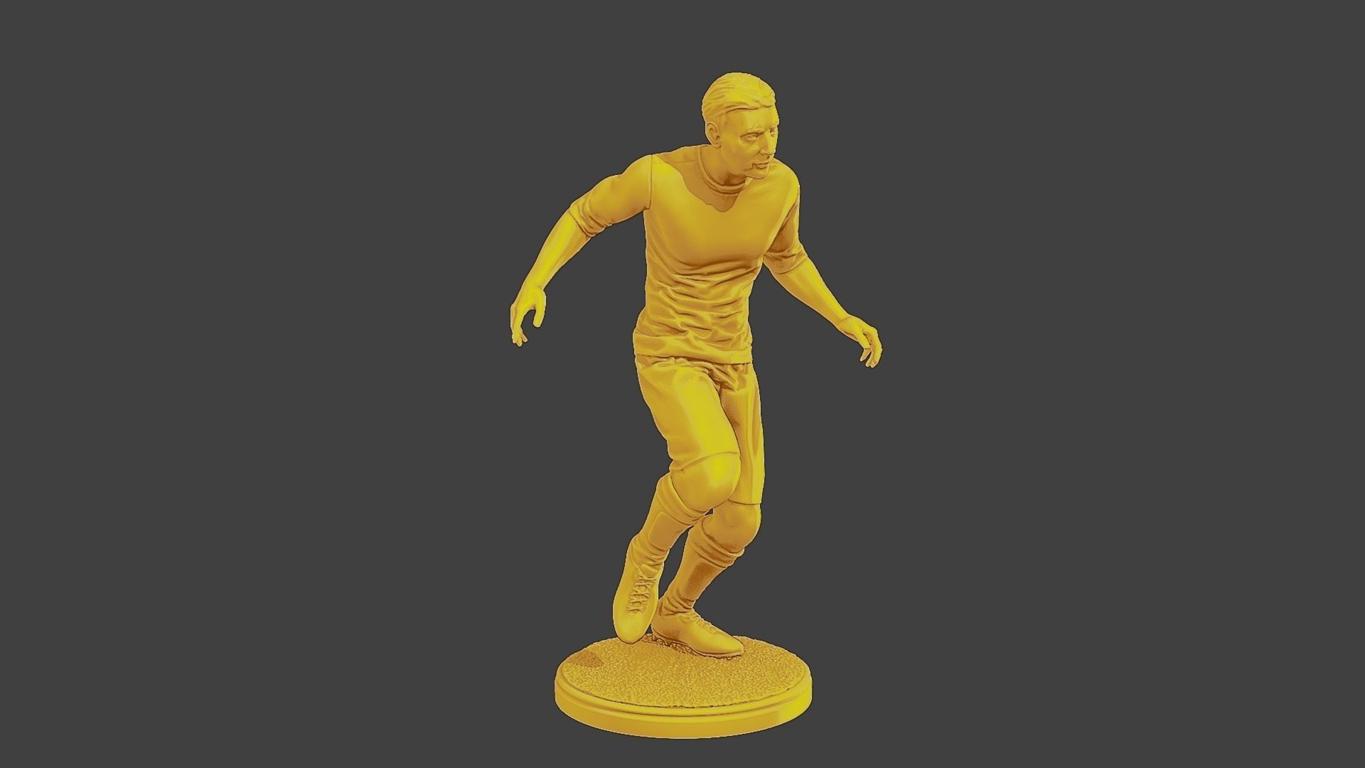 Soccer Player SP 003 3D print model_10