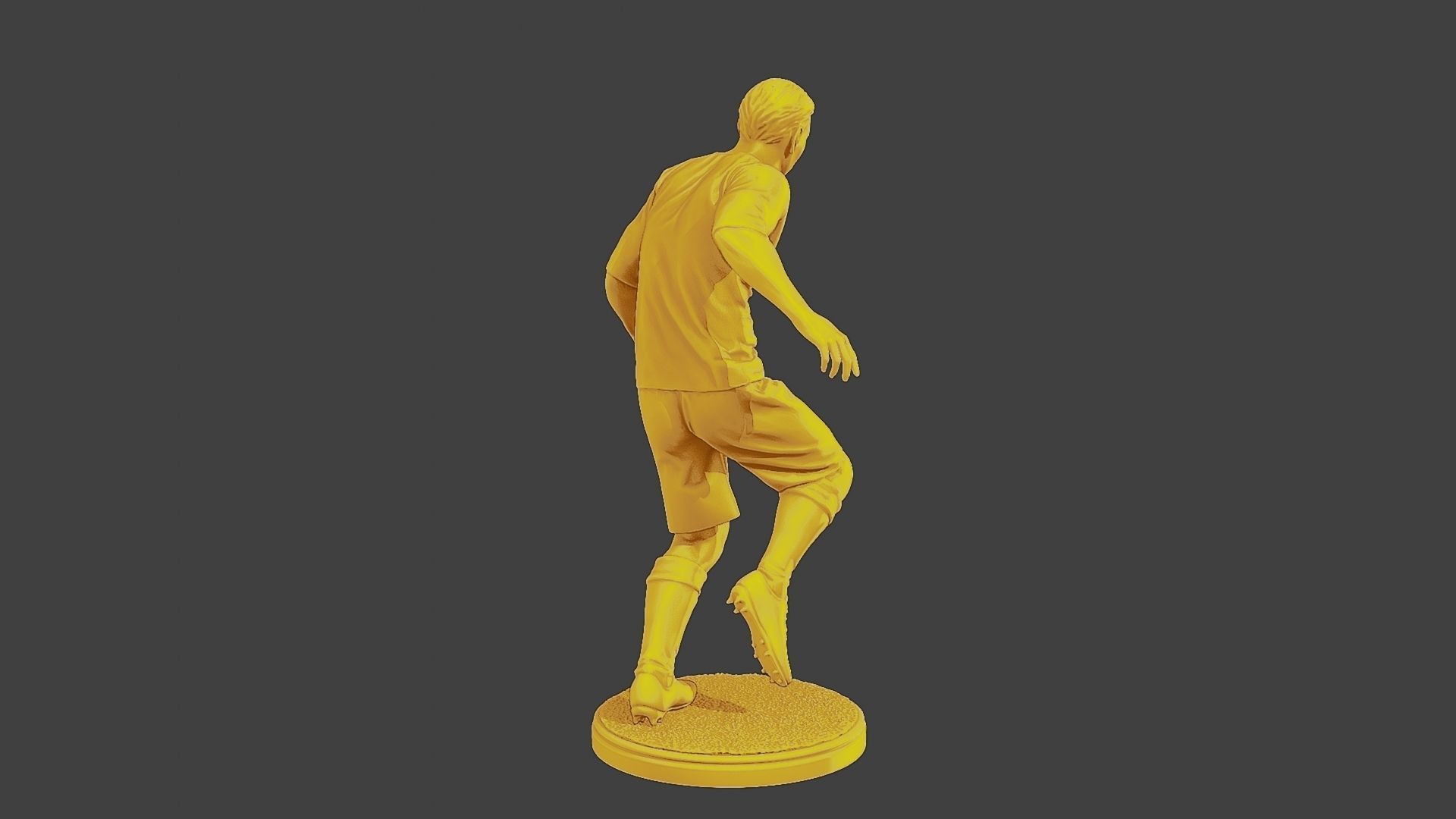 Soccer Player SP 003 3D print model_7