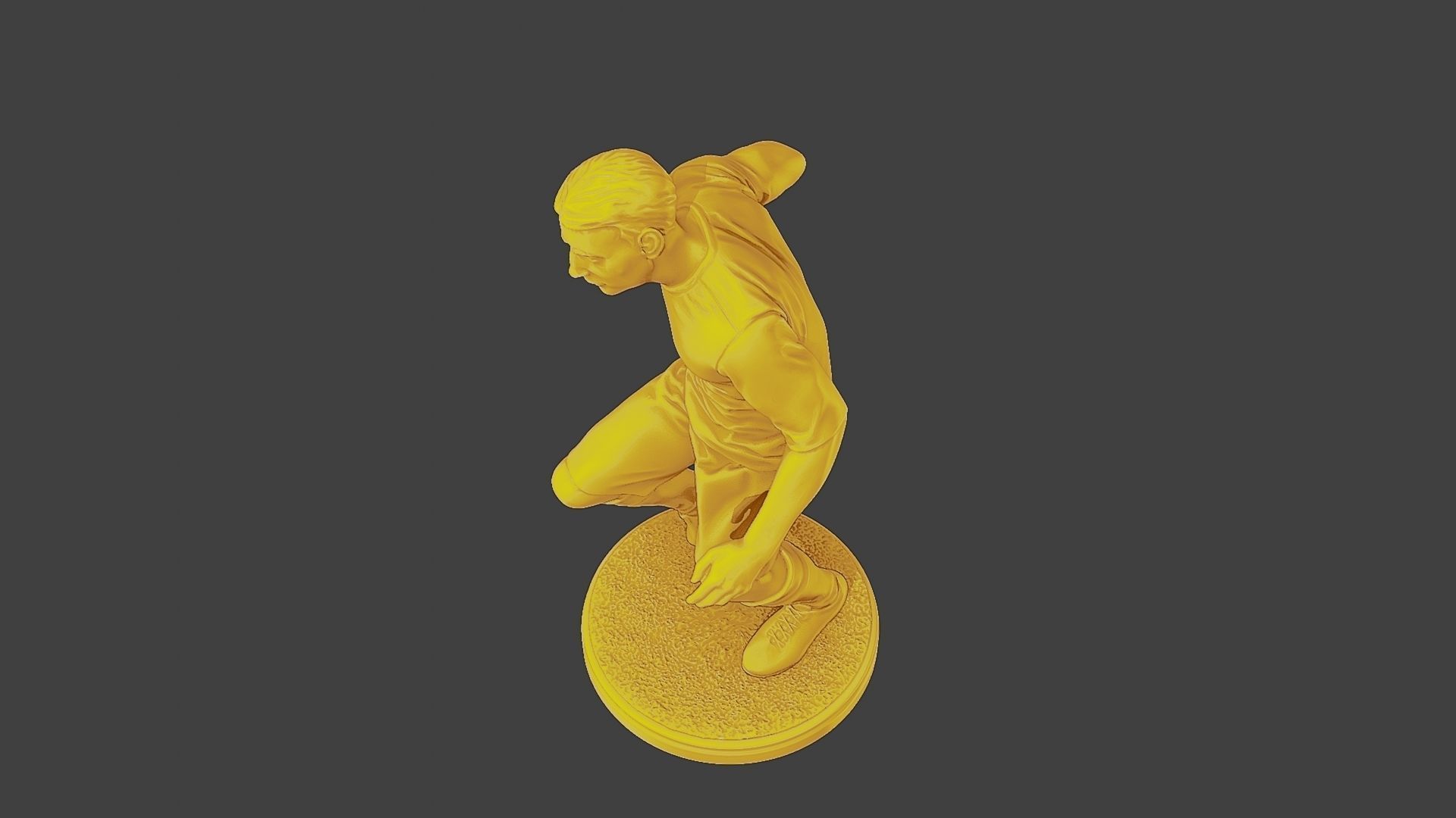 Soccer Player SP 003 3D print model_15