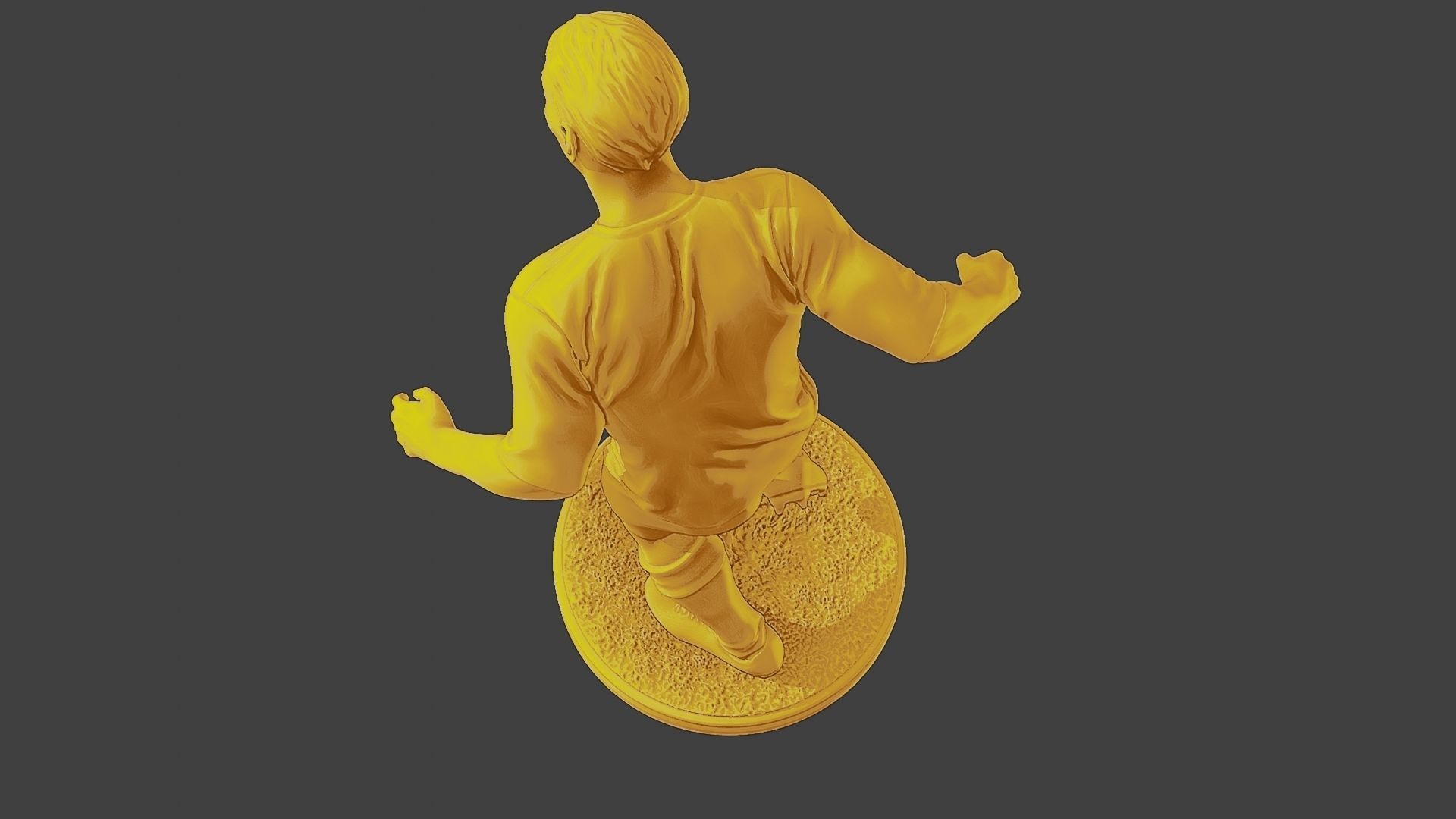 Soccer Player SP 003 3D print model_16