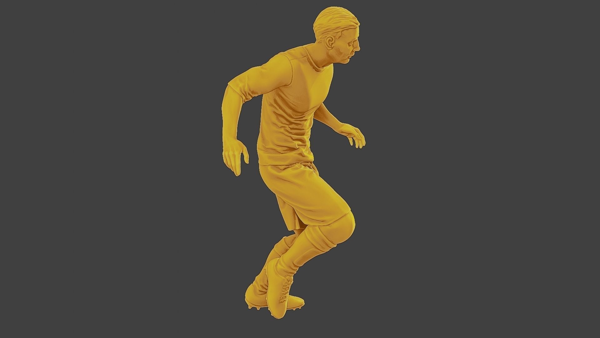 Soccer Player SP 003 3D print model_30