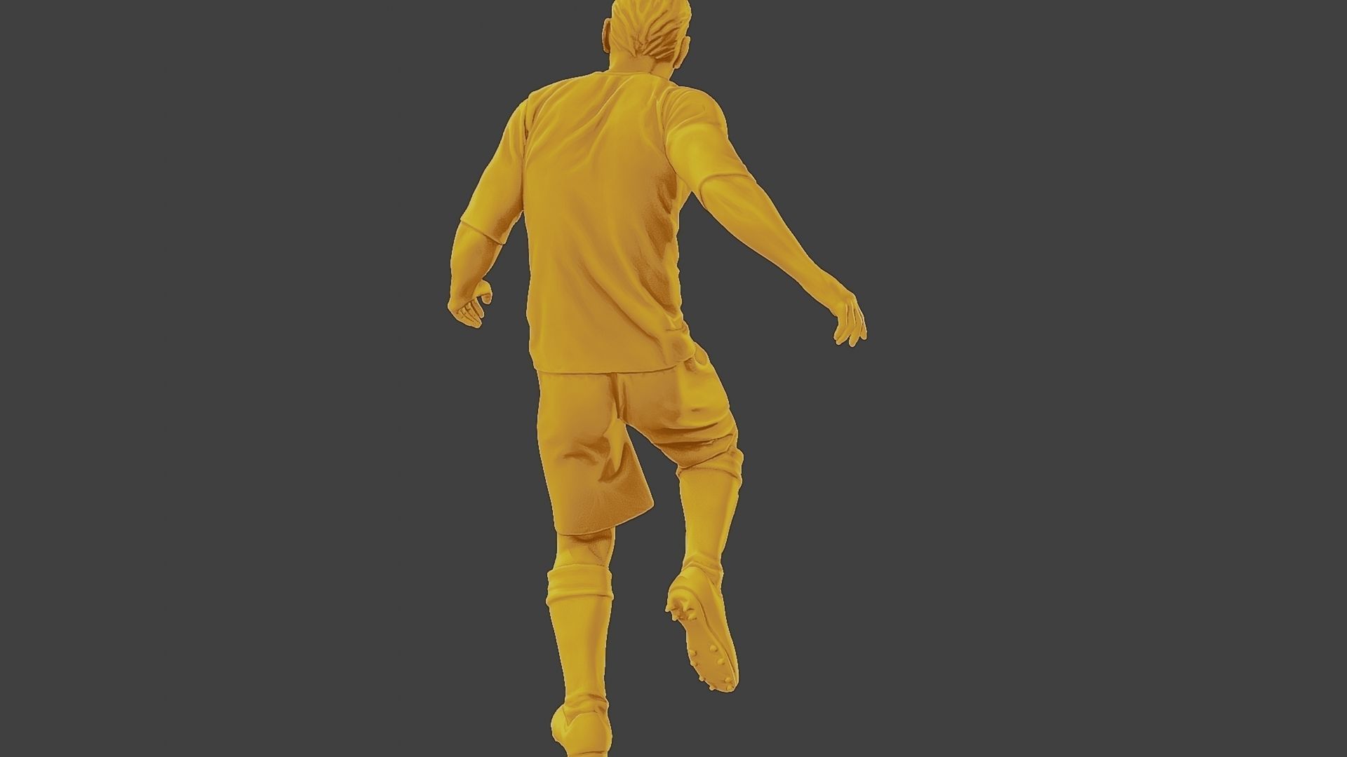 Soccer Player SP 003 3D print model_25