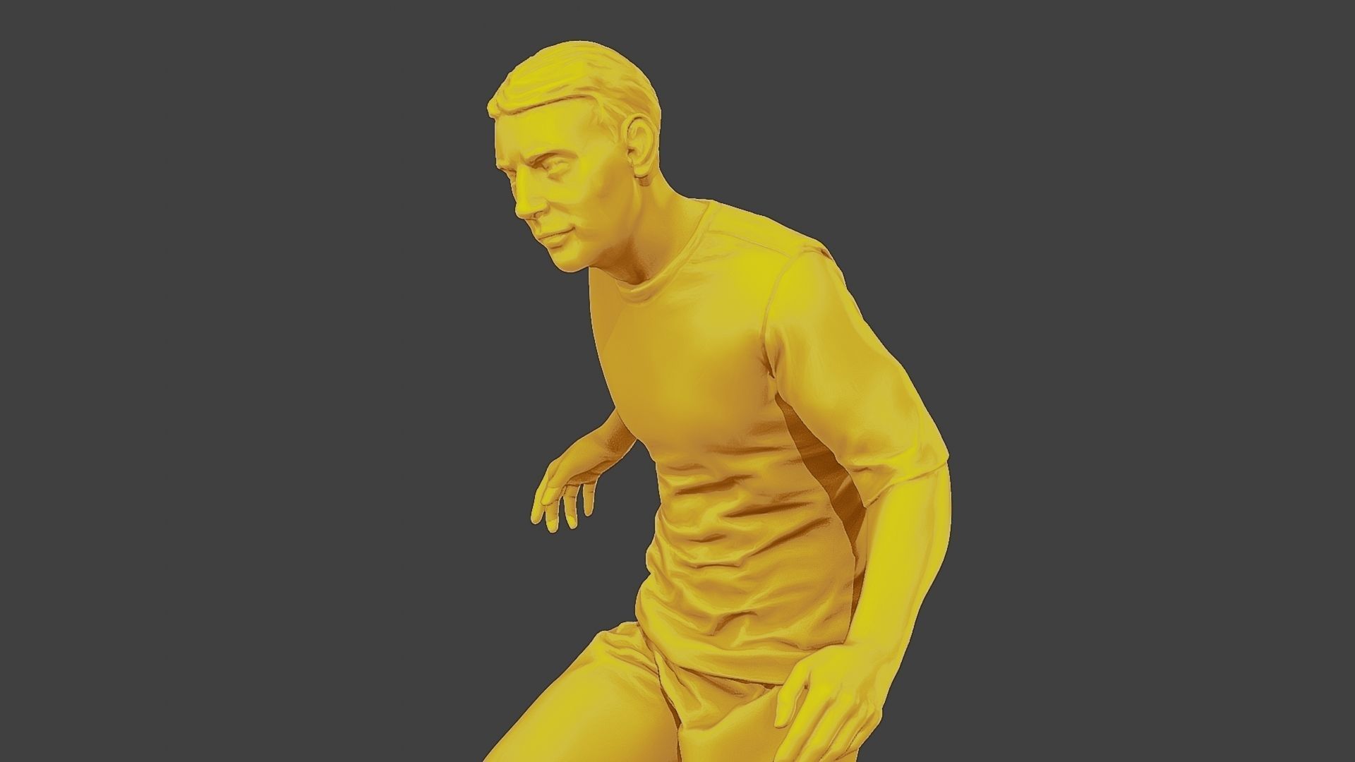 Soccer Player SP 003 3D print model_18
