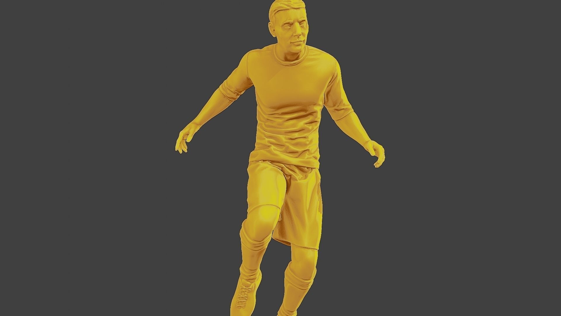 Soccer Player SP 003 3D print model_28