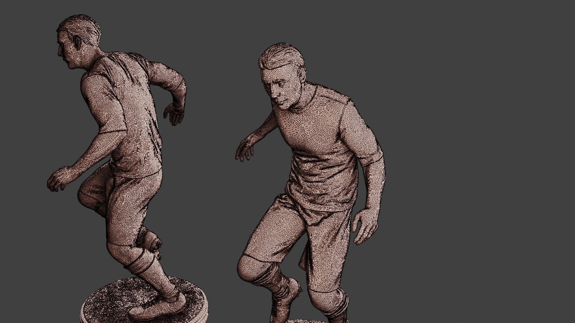 Soccer Player SP 003 3D print model_12