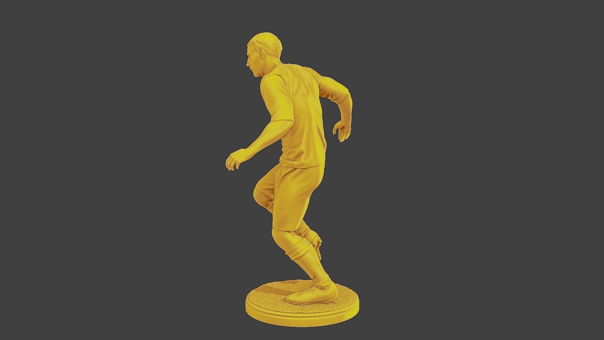 Soccer Player SP 003 3D print model_4