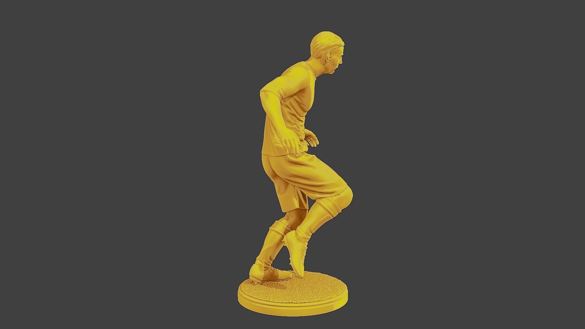 Soccer Player SP 003 3D print model_8