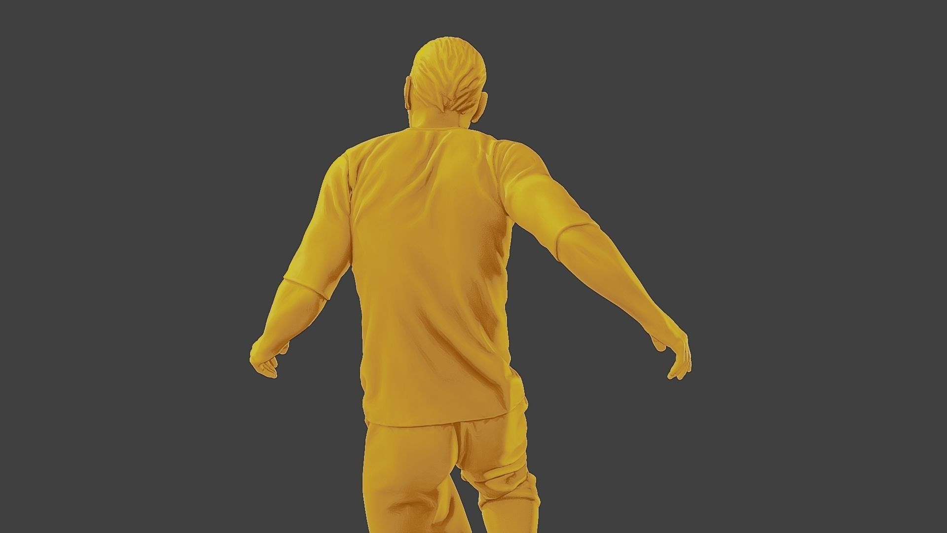 Soccer Player SP 003 3D print model_21