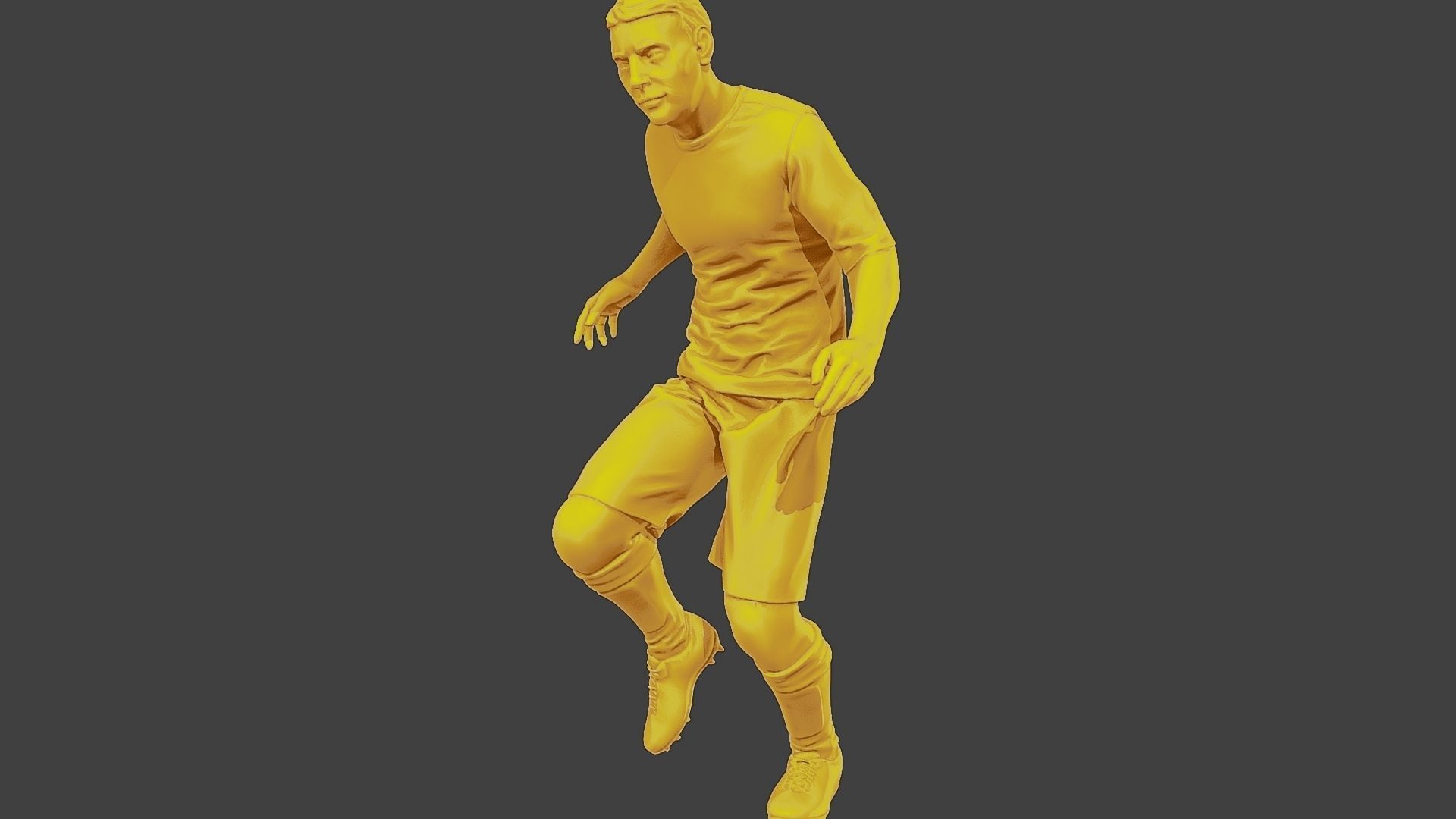 Soccer Player SP 003 3D print model_27
