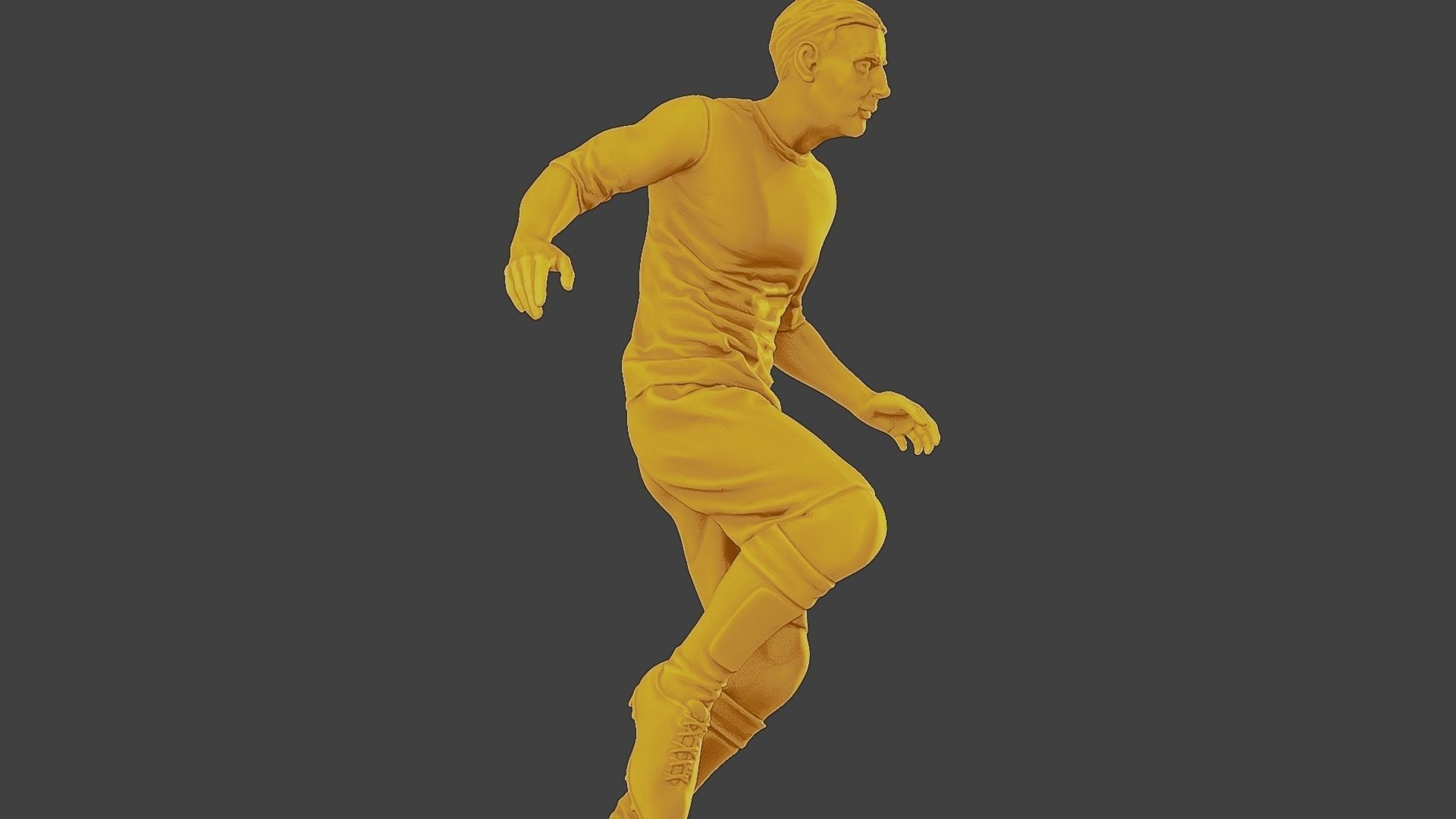 Soccer Player SP 003 3D print model_29