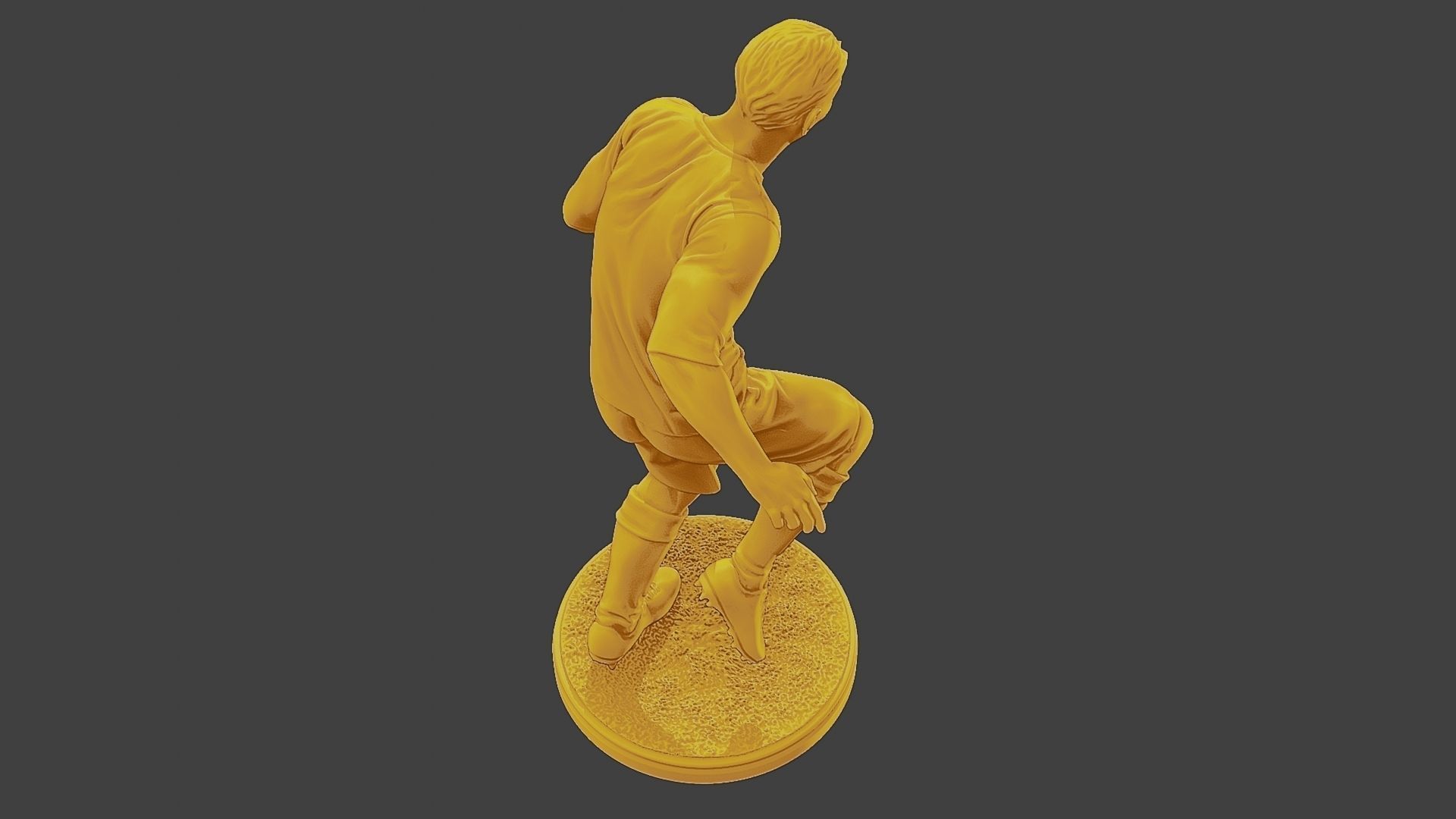 Soccer Player SP 003 3D print model_22
